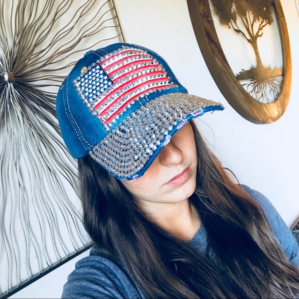 “Let Freedom Bling” 🇺🇸 Denim Hat